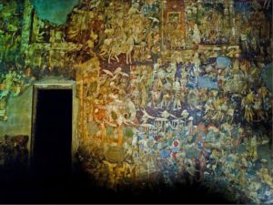 Ajanta Caves, mural