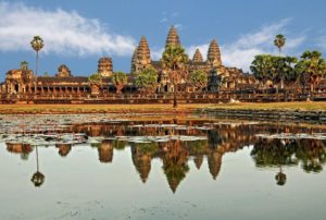 Five central towers of Angkor Wat