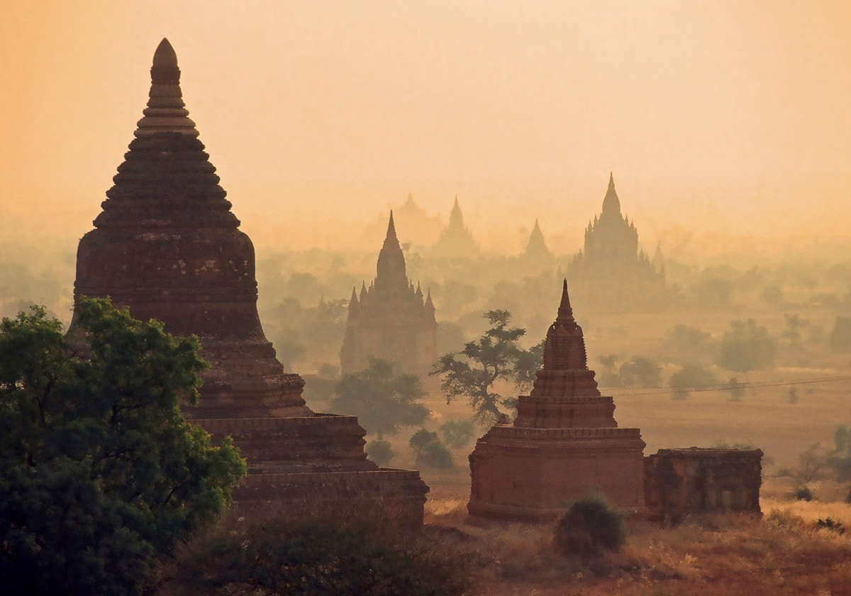 Bagan in Burma - one of the wonders of Asia