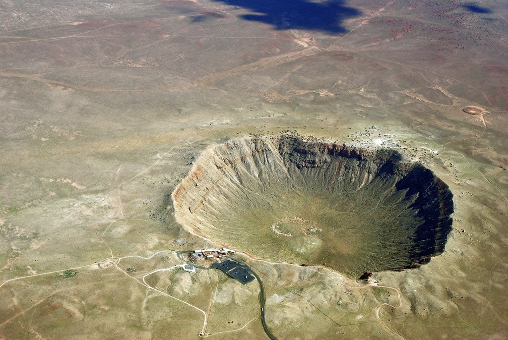 Meteor Crater (Barringer Crater) in Arizona