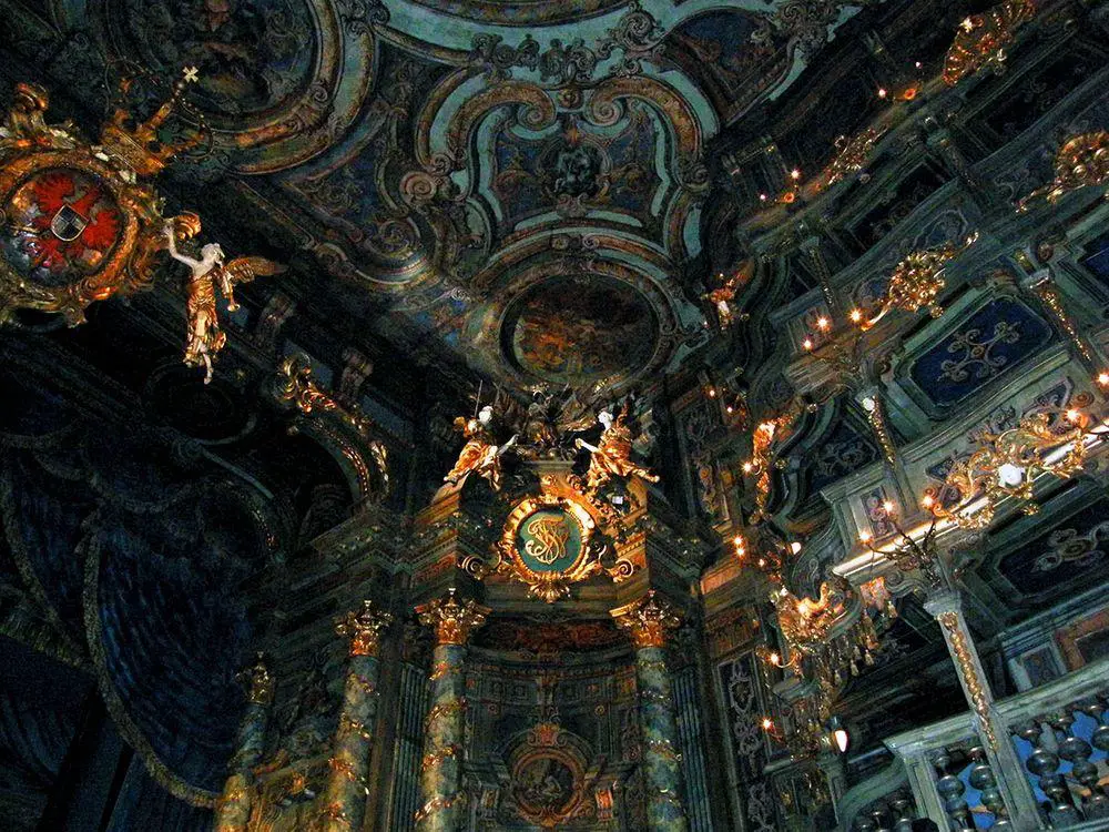 Inside the Bayreuth Margravial Opera House, Germany