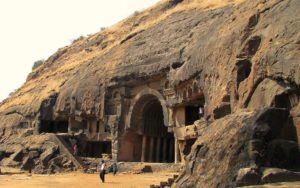 Entrance in chaityagriha, Bhaja Caves