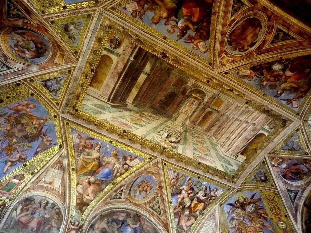 Frescoes in Borgia Apartments, Vatican