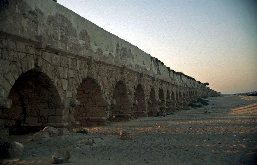 Caesarea aqueduct, Israel