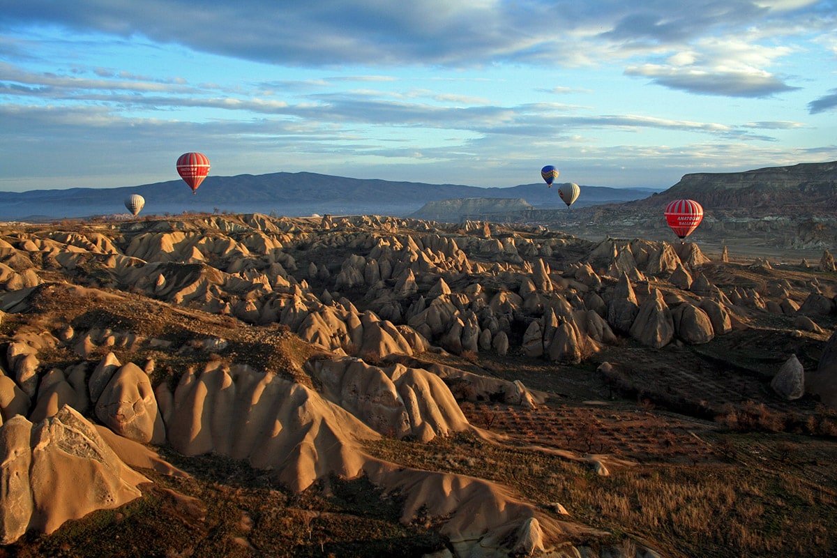 Air ballons over Cappadocia, Turkey