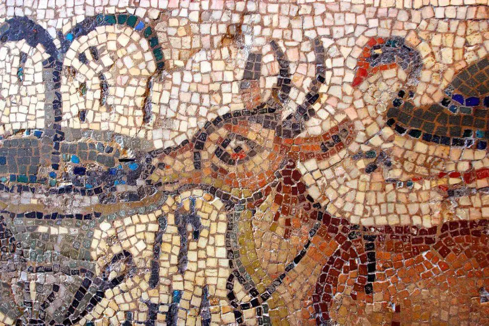 Roman mosaic in Carthage