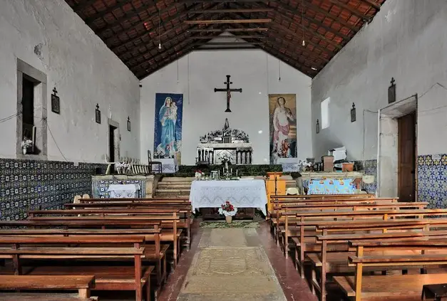 Interior of Nossa Senhora do Rosario church, Cabo Verde
