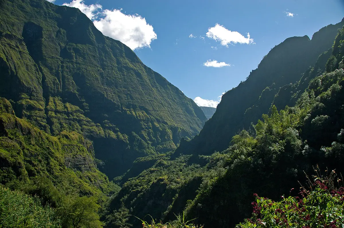 Landscape in Cirque Mafate, Réunion