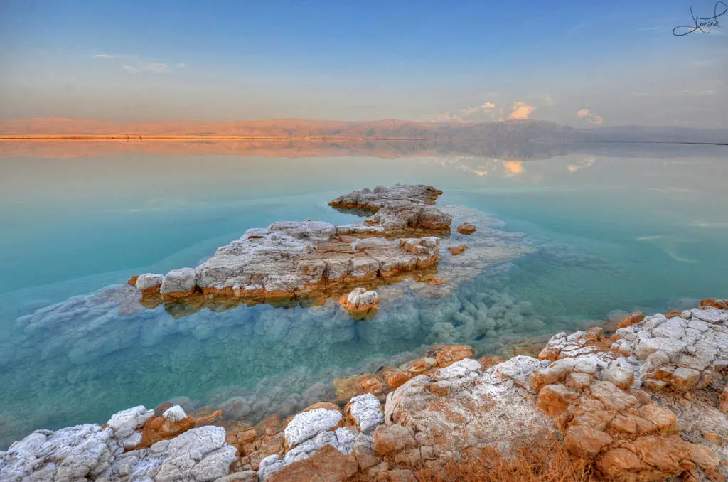 Landscape at the Dead Sea, Israel