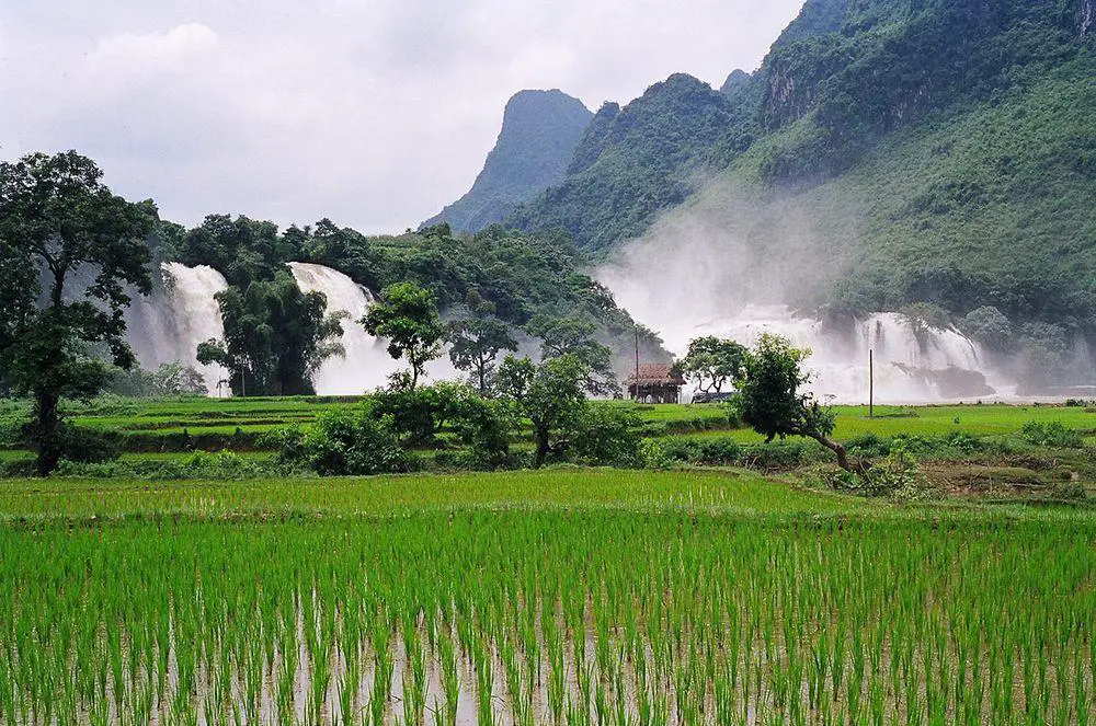 Bản Giốc Falls, Vietnam side