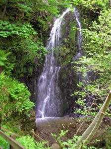 Lower cascade of Dhoon Glen Waterfall, Isle of Man