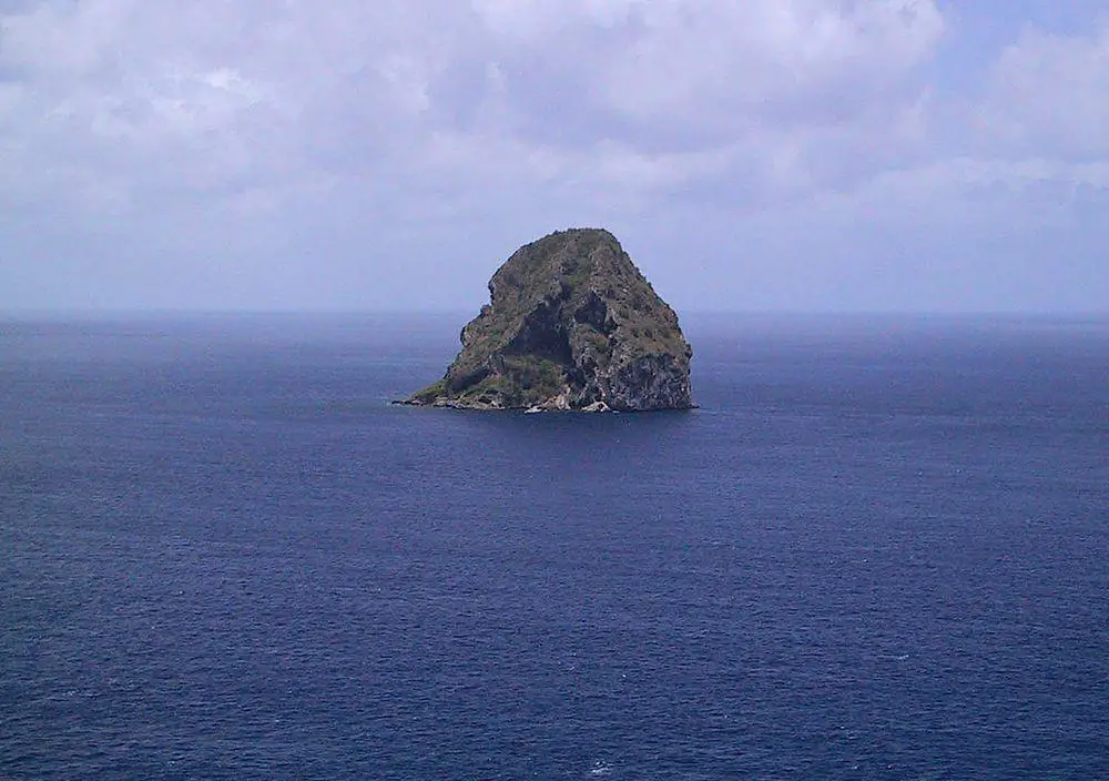 Diamond Rock near Martinique