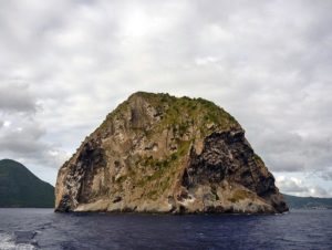 Diamond Rock near Martinique