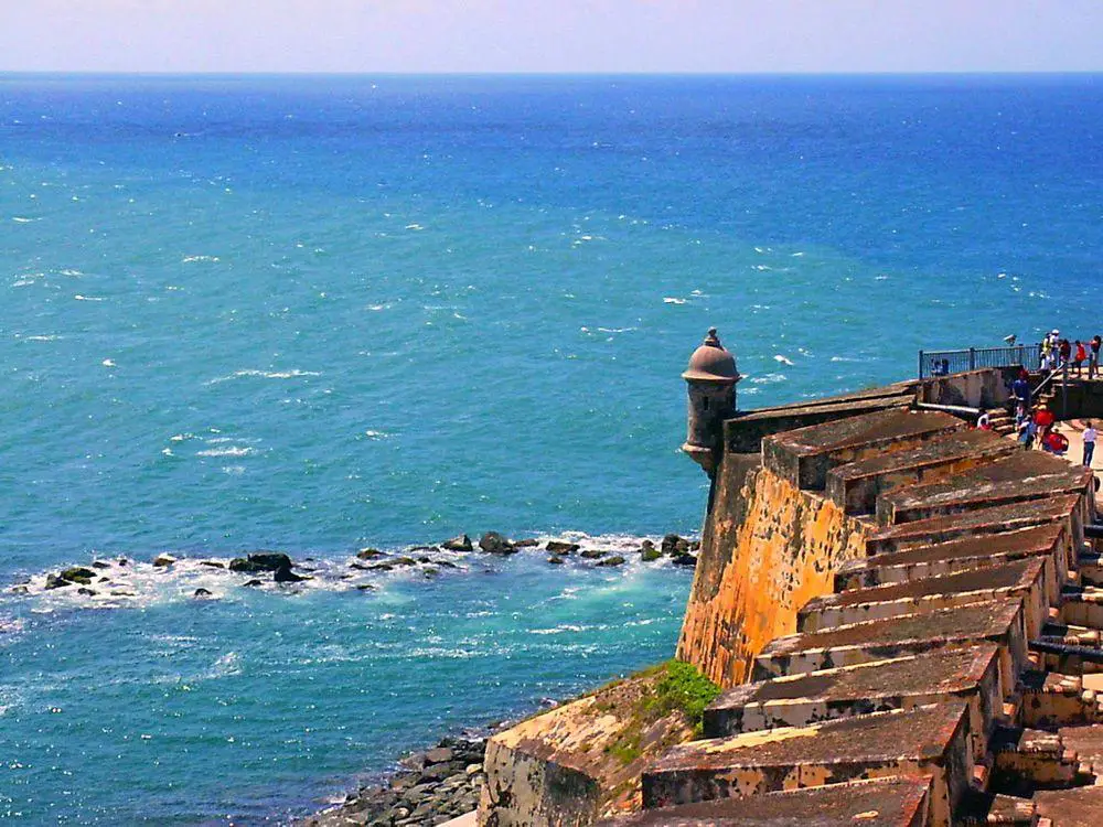 El Morro - the old fortress of San Juan, Puerto Rico