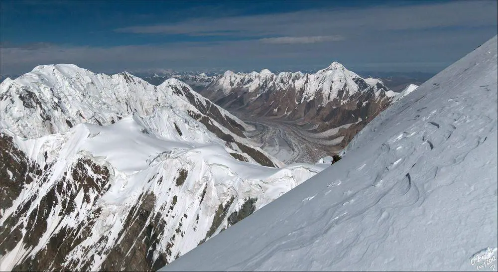 Engilcheck Glacier, Kyrgyzstan