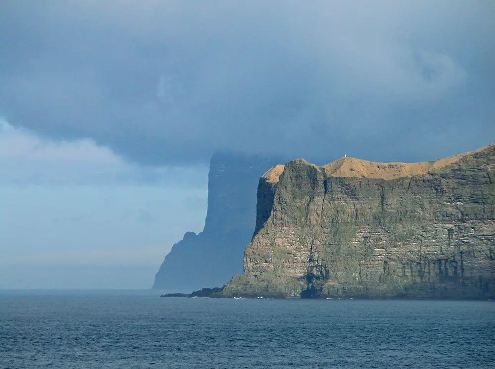 Enniberg Cape - 754 m tall sea cliff, Faroe Islands