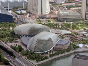 Theatres on the Bay from above, Singapore