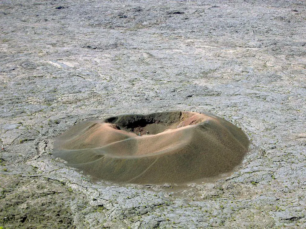 Formica Leo crater in Piton de la Fournaise, Reunion