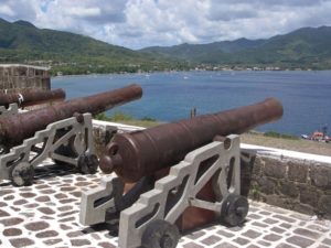 Cannons in Fort Shirley, Dominica