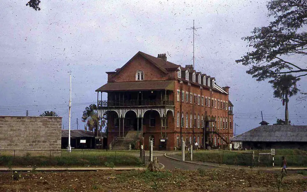 The old building of Fourah Bay College, Sierra Leone