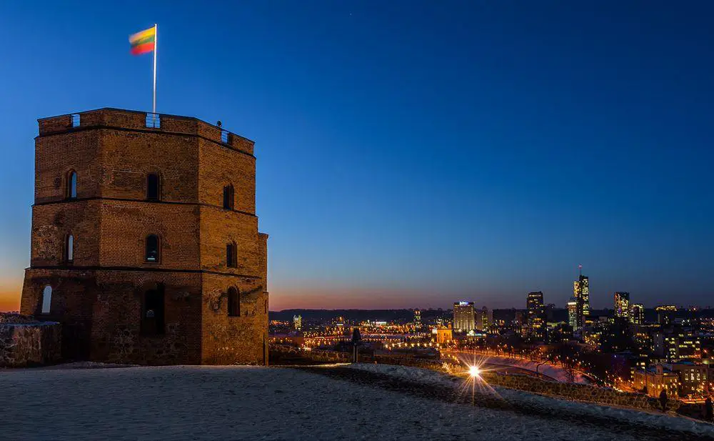 Gediminas Tower in Vilnius