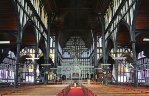 Georgetown Cathedral in Guyana, interior