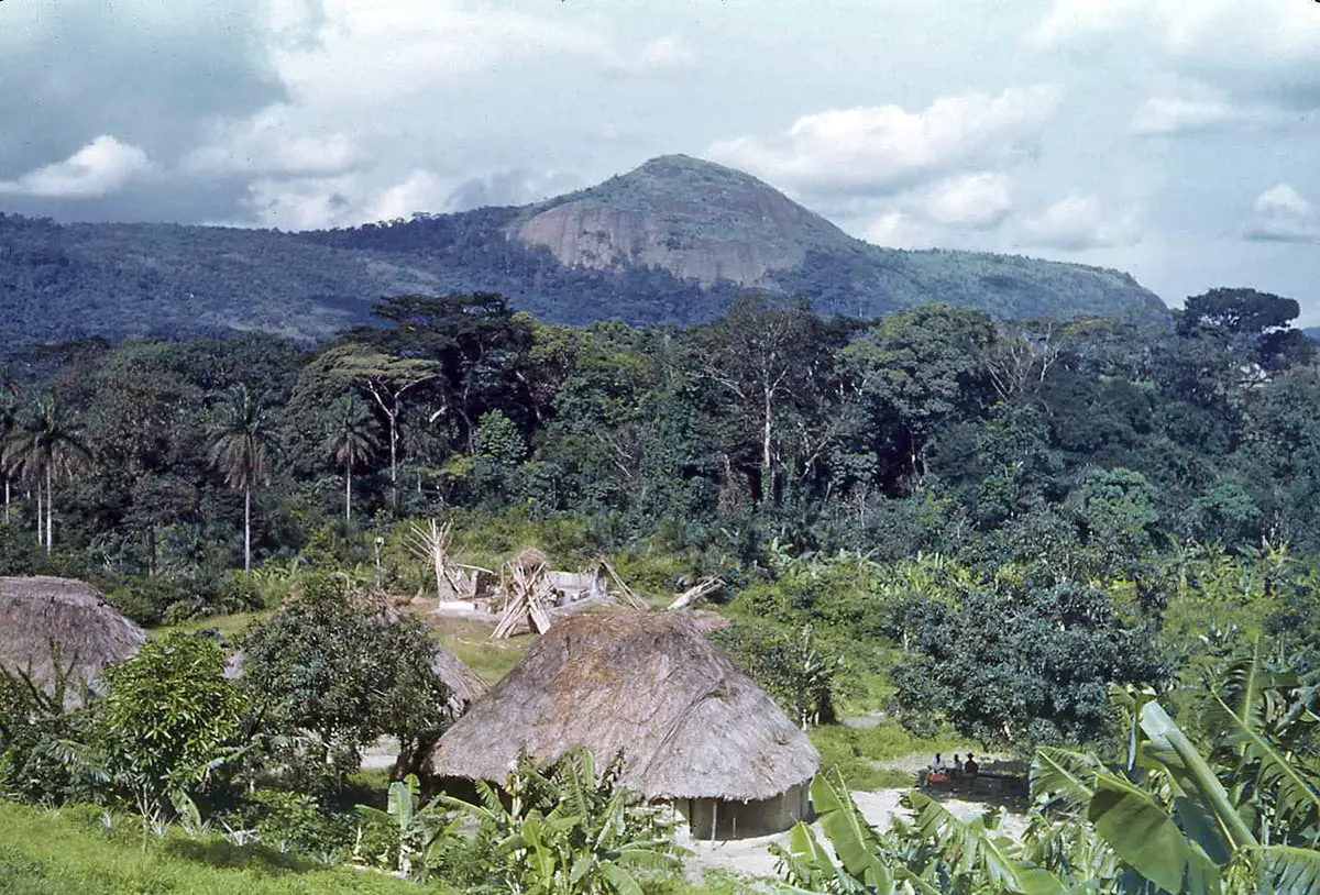 Landscape in Sierra Leone