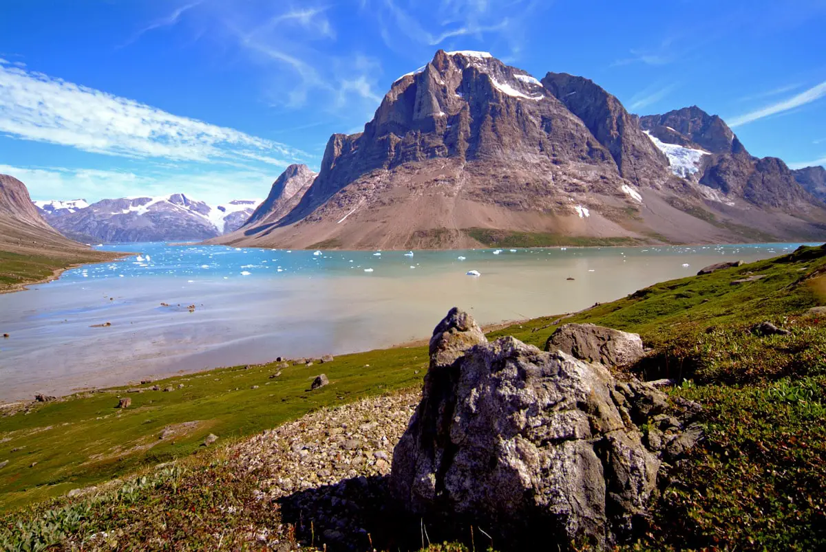 Fjord in the south-eastern part of Greenland