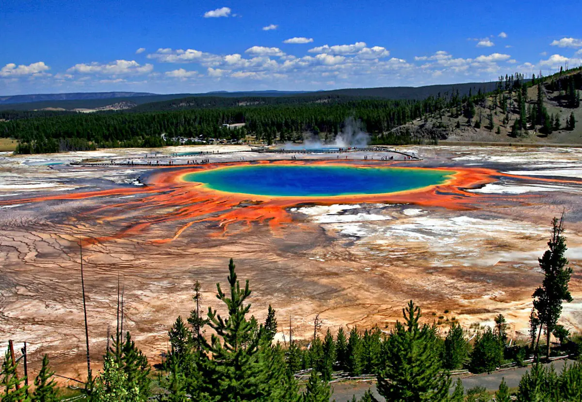 Grand Prismatic Spring, United States, Wyoming