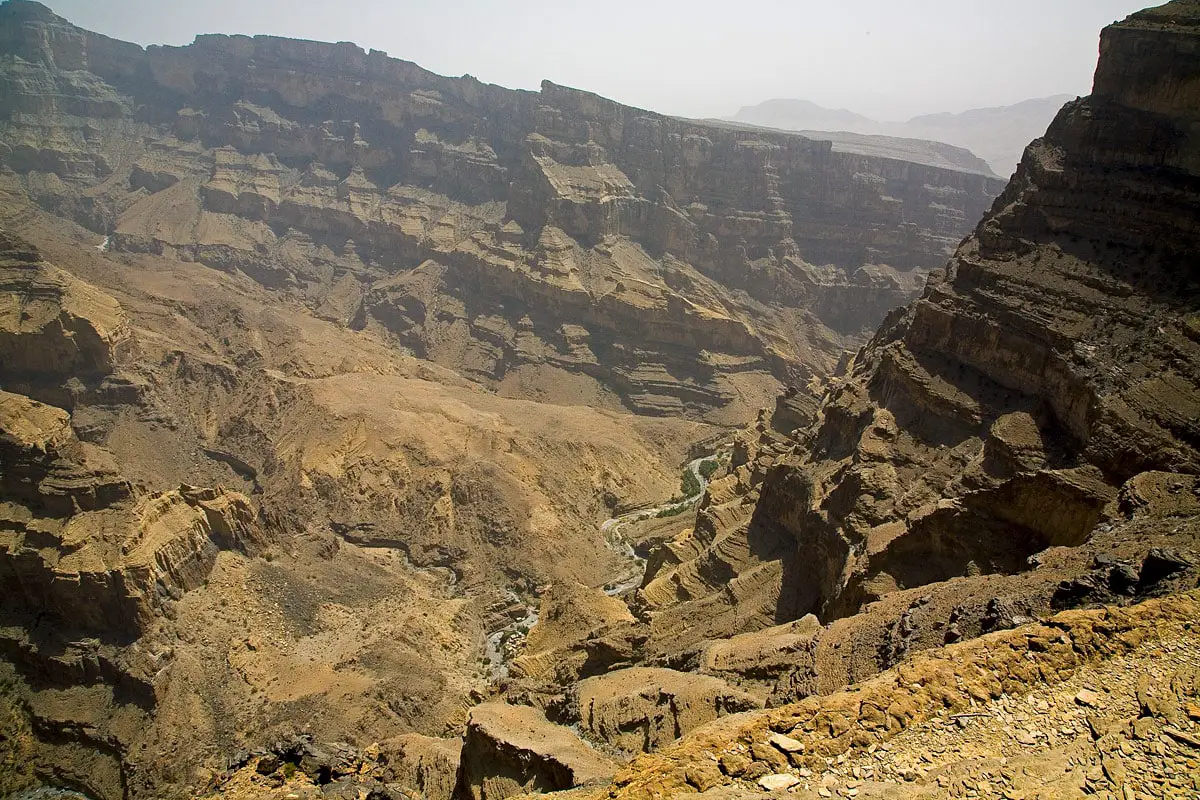 Grand Canyon of Wadi Ghul, Oman