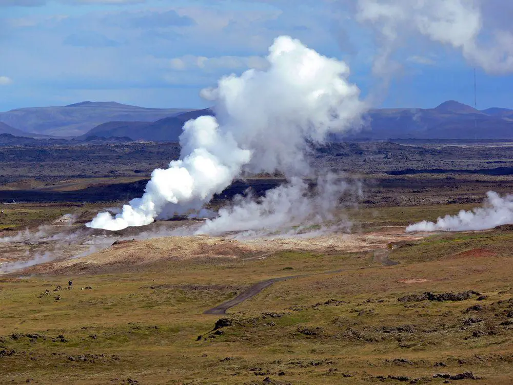 Gunnuhver geothermal area, Iceland