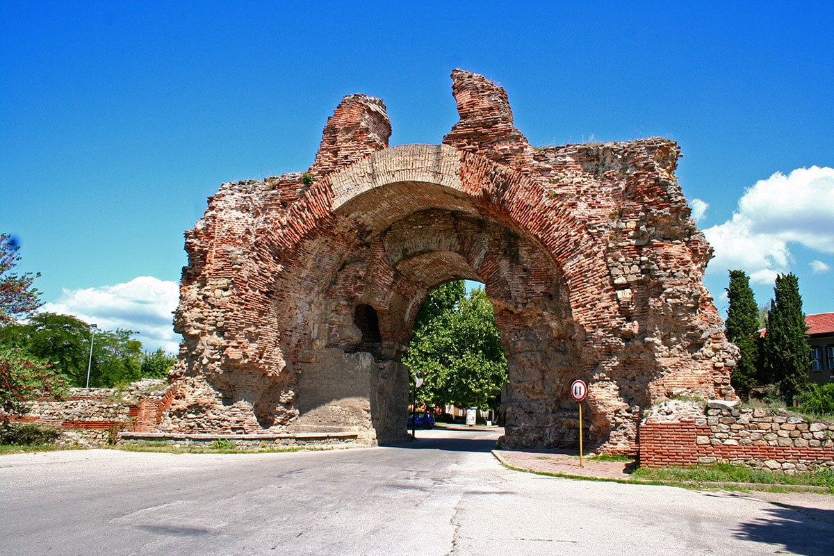 Kamilite gates in Hisarya, Bulgaria