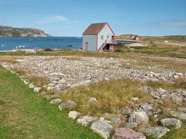 L'île aux Marins, abandoned house, St.Pierre and Miquelon