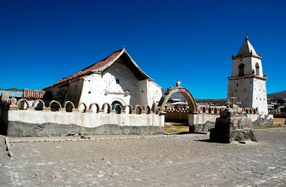 Isluga church, Chile