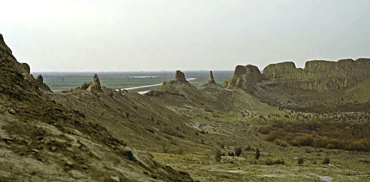 Remnants of Izmukshir fortress, Turkmenistan