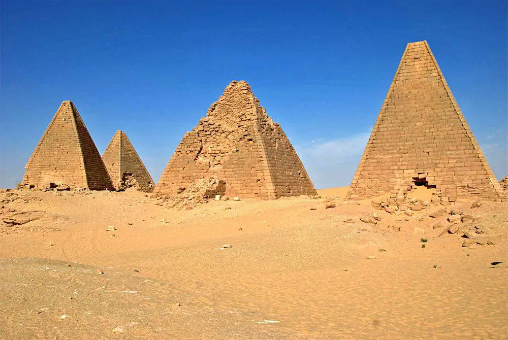 Jebel Barkal pyramids, Sudan