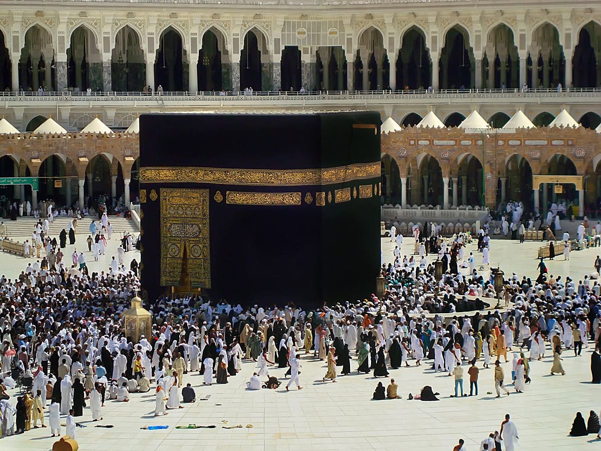 Kaaba in Mecca, Saudi Arabia