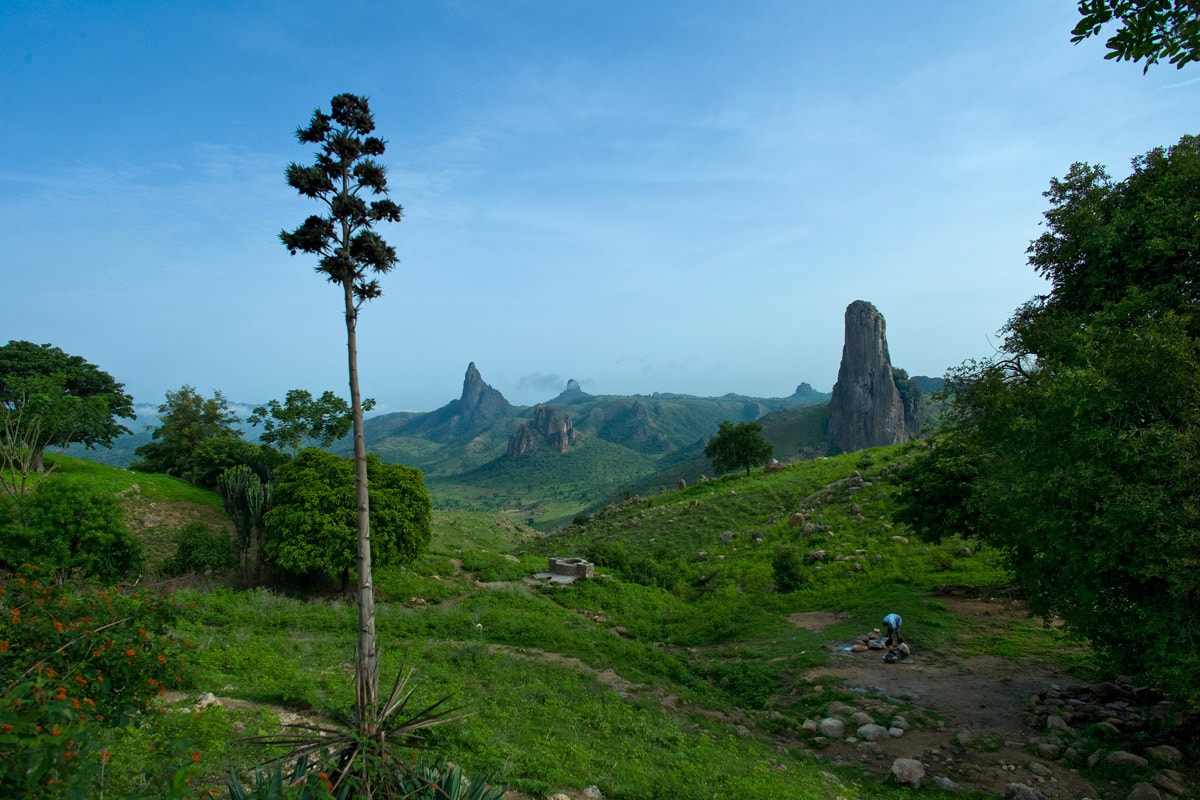 Landscape near Rhumsiki peak, Cameroon