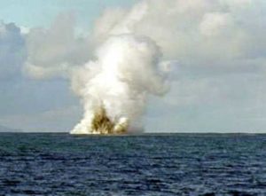 Kavachi submarine eruption, Solomon Islands