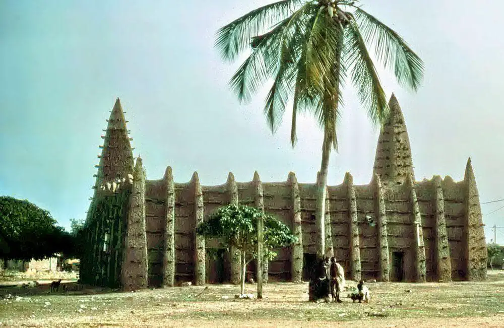 Mosque in Kong, Côte d'Ivoire