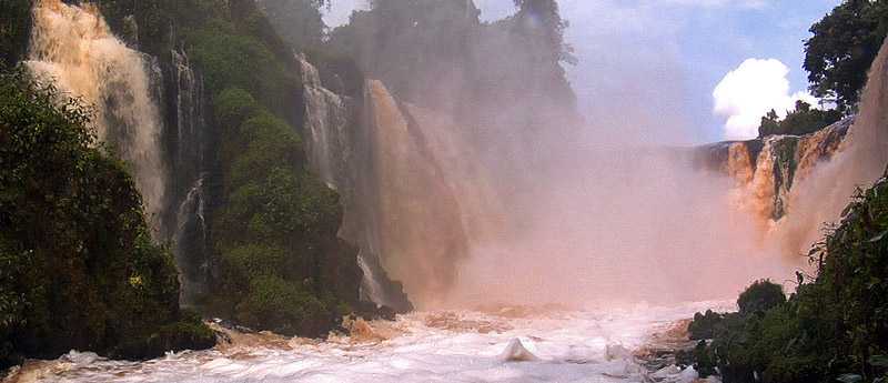 Kongou Falls, Gabon