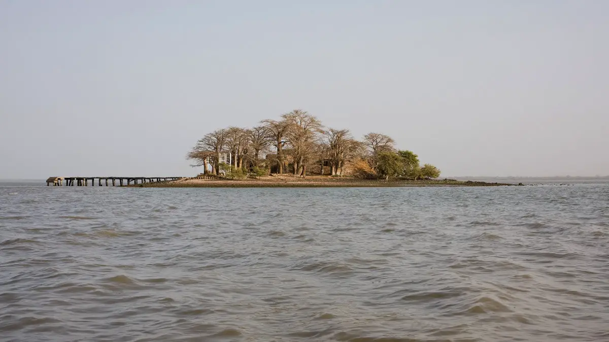 Kunta Kinteh Island with Fort James, Gambia