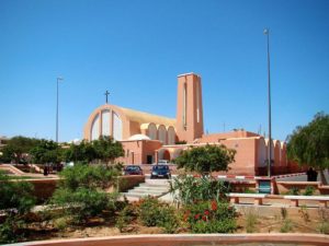 El Aaiún Cathedral in 2011, Western Sahara