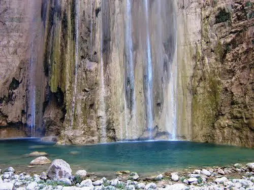 Lamadaya - base of waterfalls. Somalia