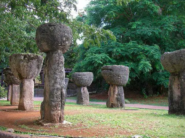 Megaliths in Latte Stone Park, Guam