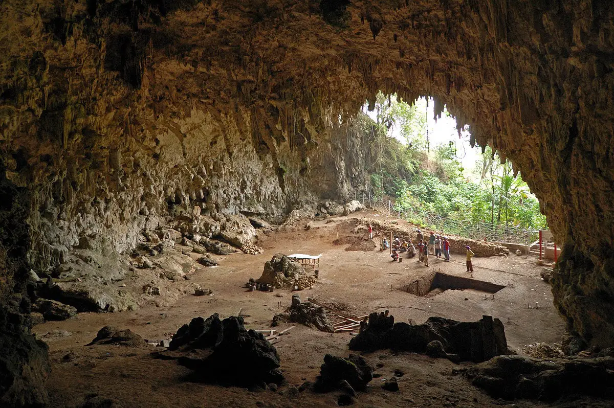 Liang Bua cave, Flores, Indonesia