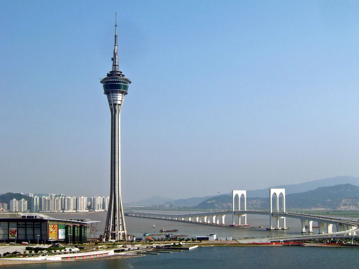 Macau Tower and Sai Van Bridge