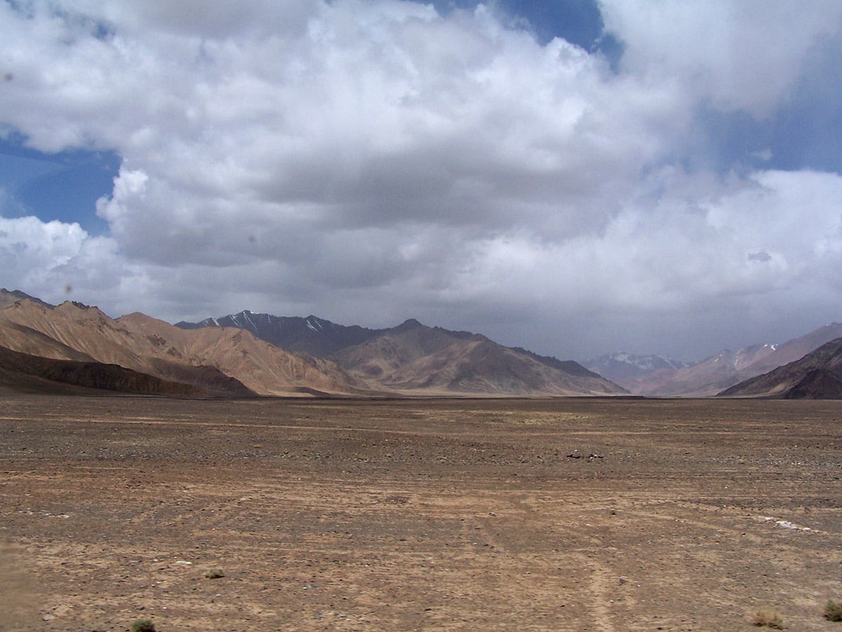 Markansu dry valley - Valley of Tornadoes, Tajikistan