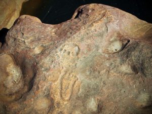 Matsienga Footprints - prehistoric carvings of footprints