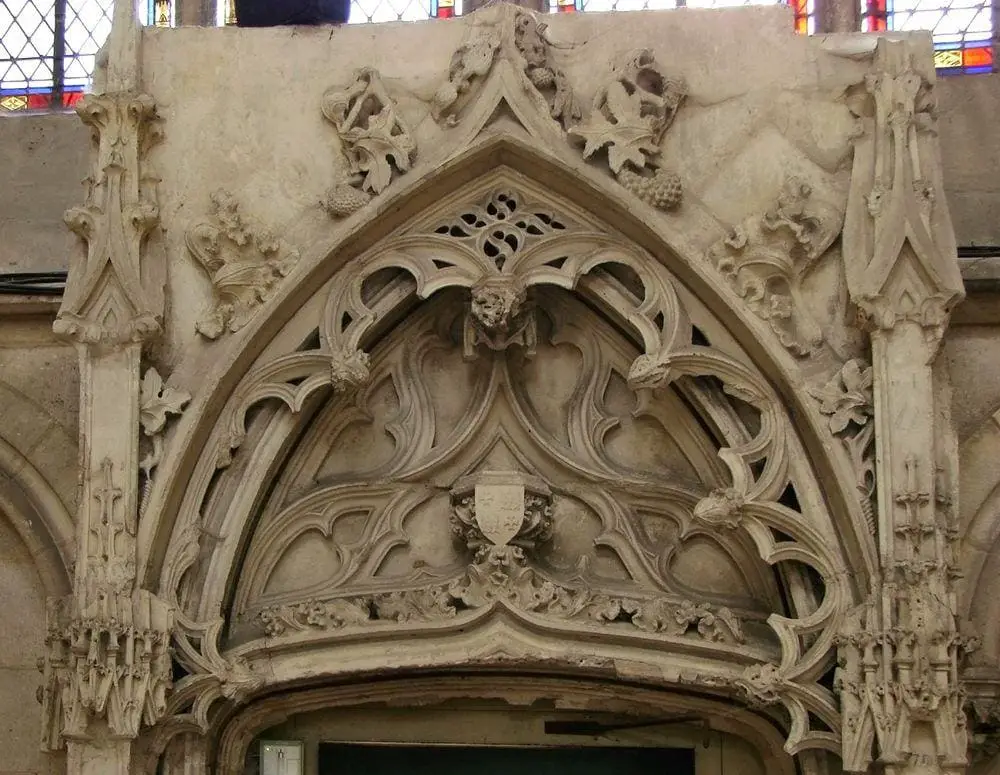 Maugarni portal, Meaux Cathedral